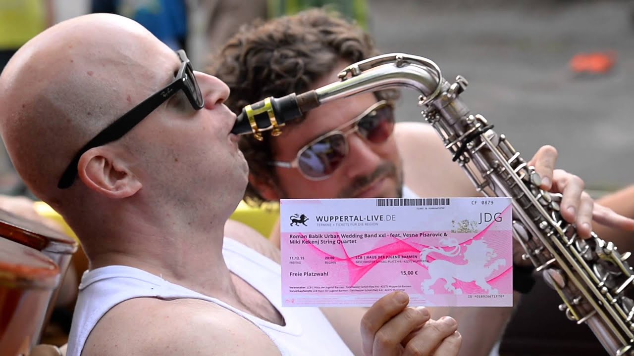 Roman Babik Urban Wedding Band KONZERT: 11.12.15 LCB / Wuppertal.