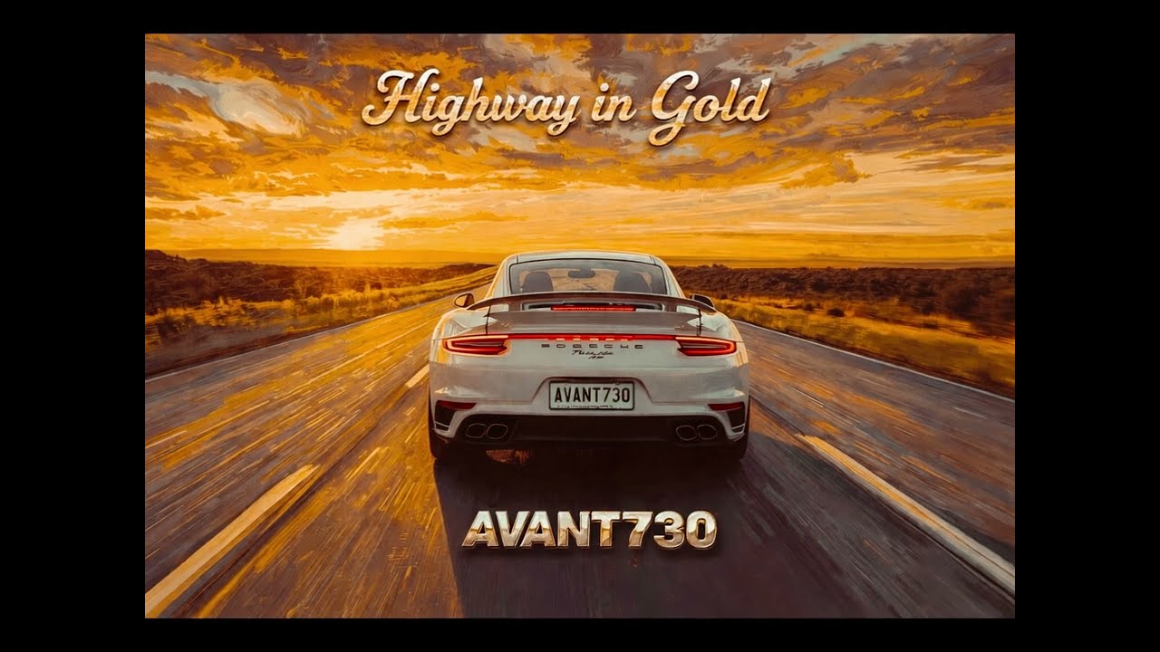 Highway in Gold – AVANT730 | Cinematic Synthwave