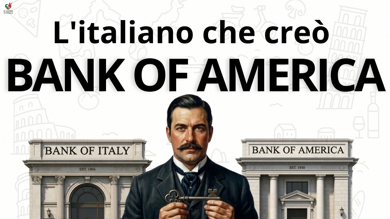 Amadeo Giannini: Dalla Strada al Successo Mondiale con la Sua Bank of America | Italiano Facile