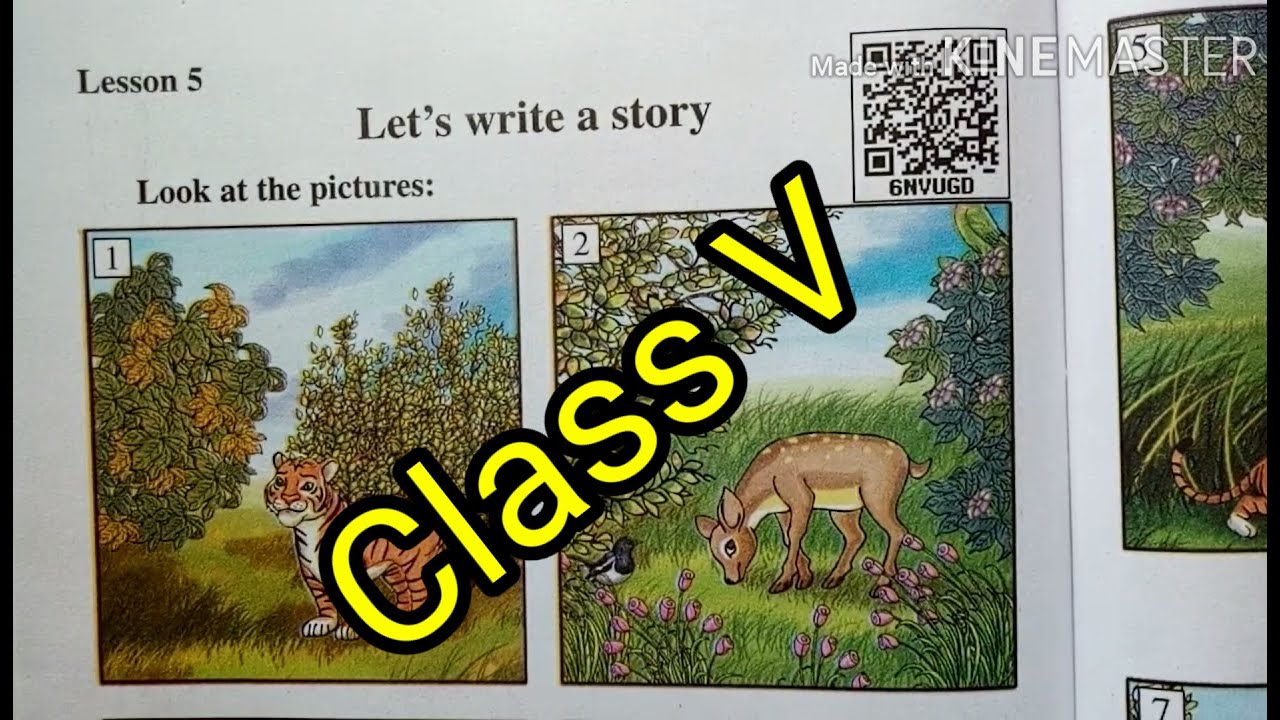 SCERT Class 5 English Lesson 5 Let's write a Story || পঞ্চম শ্ৰেণী ইংৰাজী পাঠ-৫ 'Let's write a Story