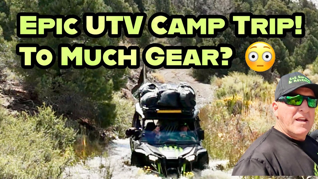 Epic UTV Overnight Camp Trip Deep In￼ The Nevada Backcountry! Great Adventure! #camping 