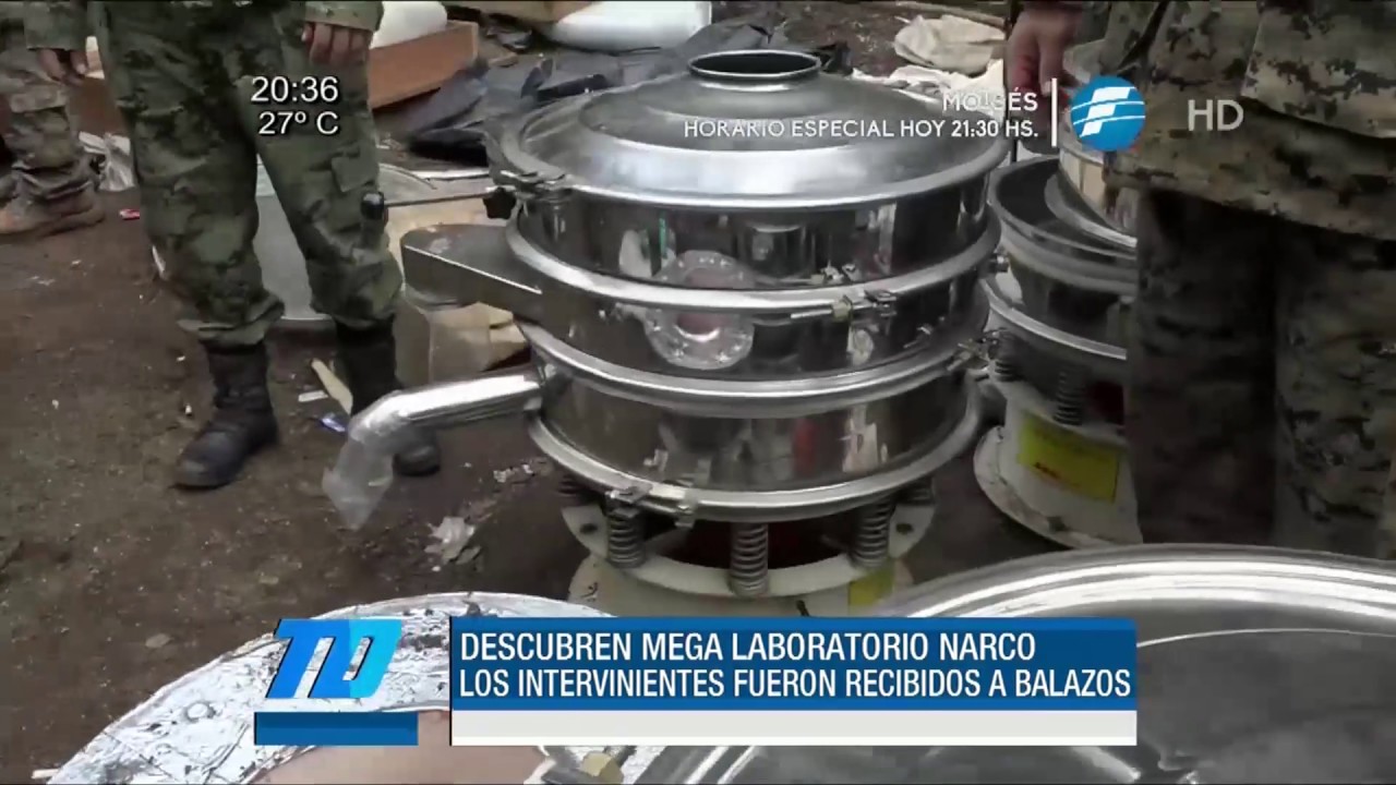 Descubren mega laboratorio narco en Amambay