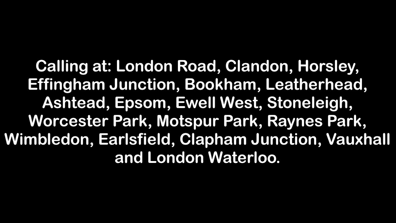 Guildford Announcements 15/07/2019