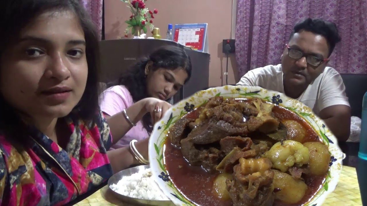 We Ate Mutton Again - Had A Dinner with Mutton Curry Made by Joy - Best Family Vlog