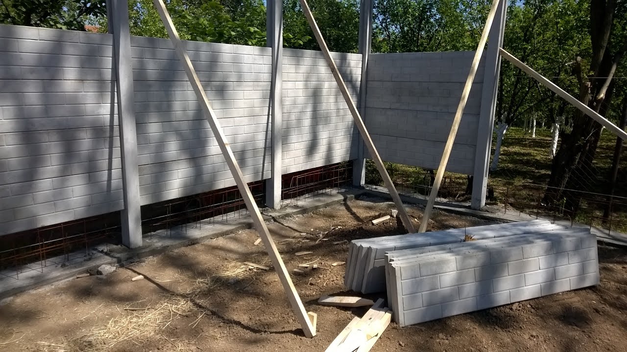 Montaža betonskih ograda - BOOS BETON
