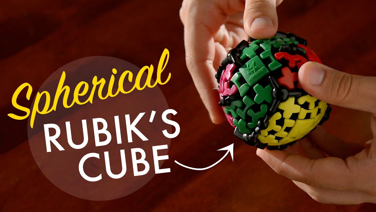 Gear Ball is like a Rubik's Sphere
