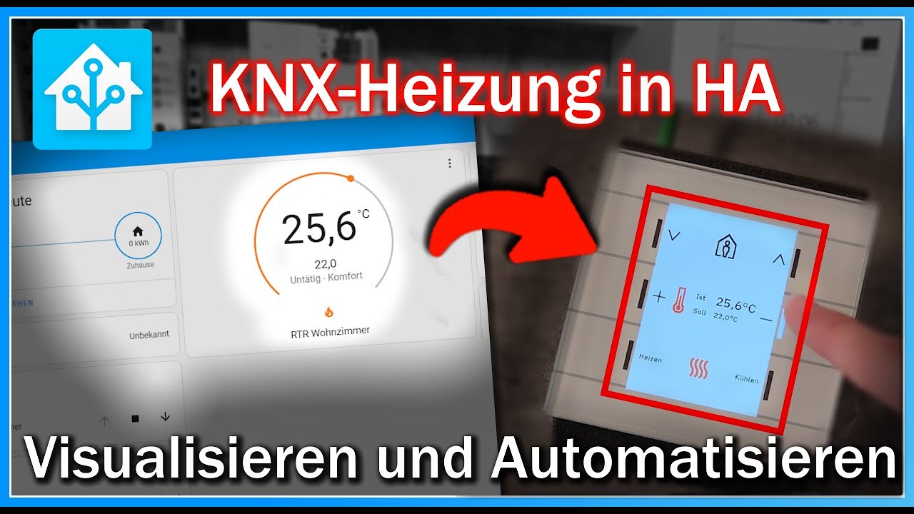KNX Heizungssteuerung in Home Assistant - Neue Climate Card
