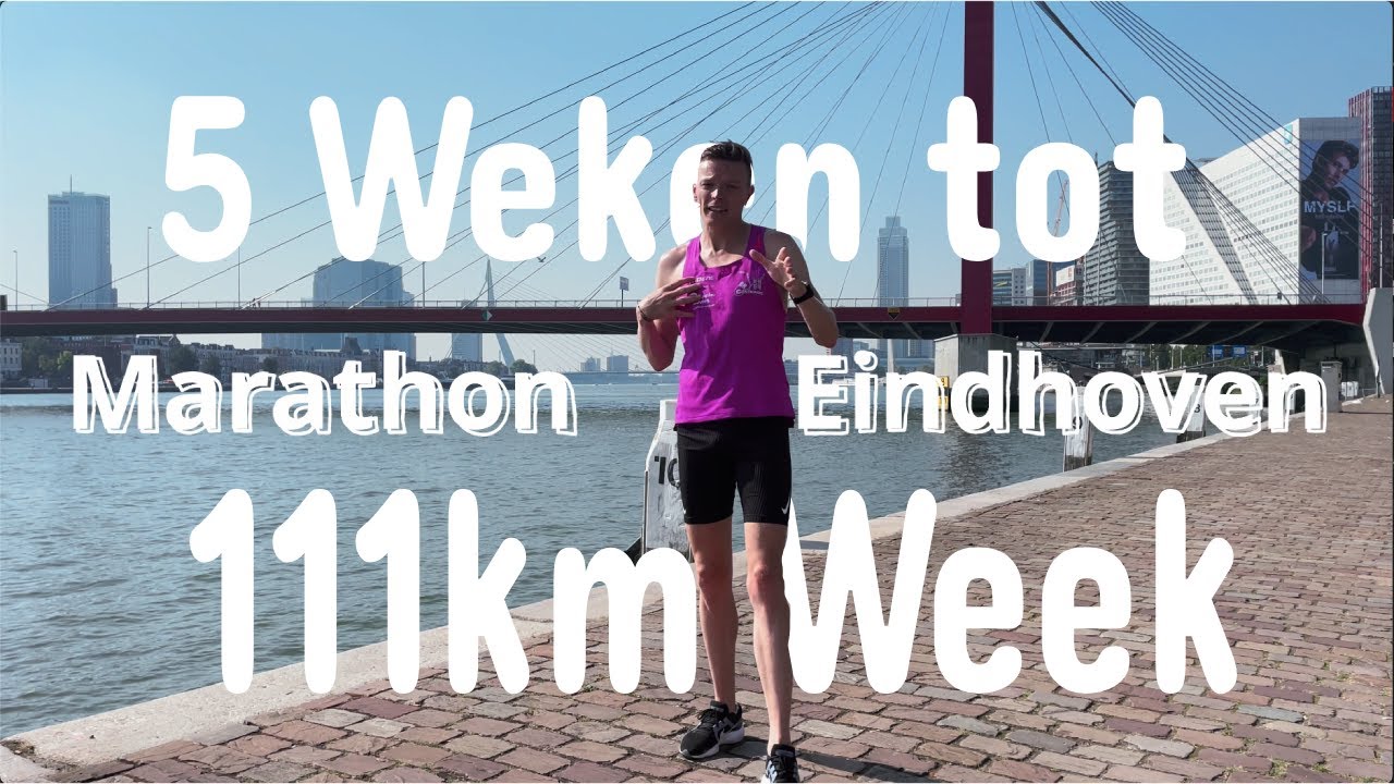 Trainingsweek van 111km in +30°C! Nog 5 weken te gaan tot de Marathon van Eindhoven.