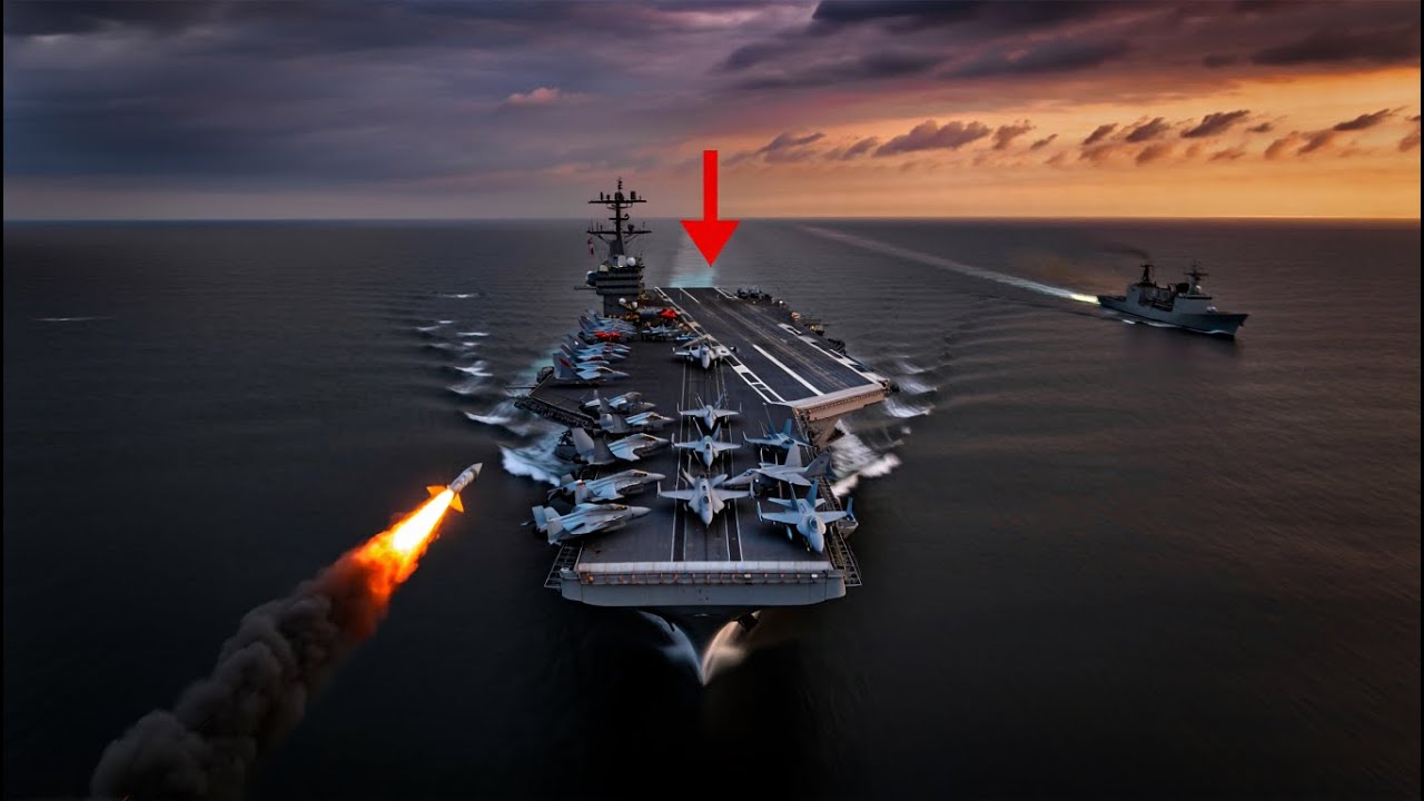 Могут ли гиперзвуковые ракеты потопить авианосец USS Gerald R. Ford?