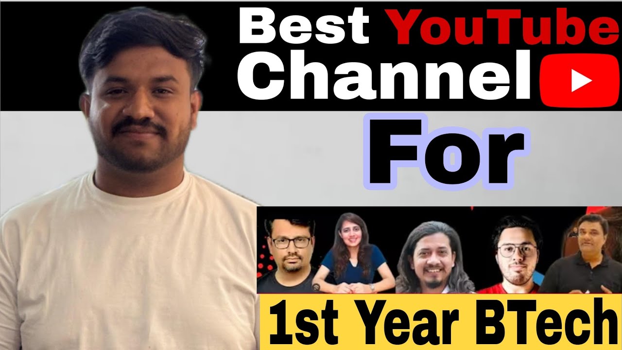 Best YouTube Channels for 1st Year BTech Students | AKTU & ABESEC Ghaziabad Guide #aktu #abesec
