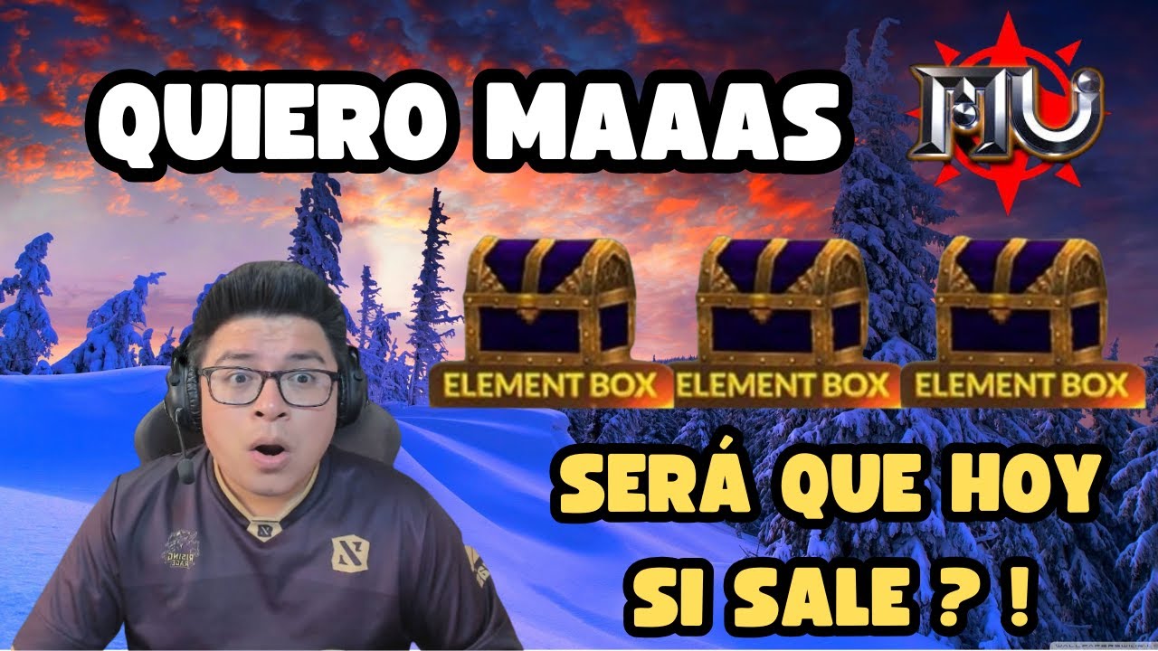⚡ La cantidad de lapidaries que salen es de locos - Navidad en Mu Online 😱