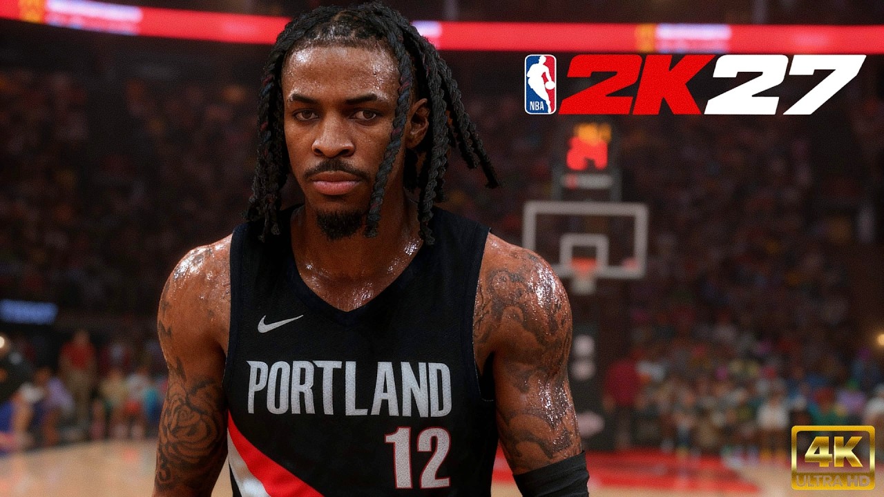 Ja Morant Portland Trailblazers Debut! | NBA 2K27 | Jazz vs. Blazers