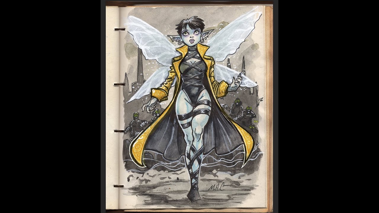 Drawing Fae Pg 41  at 23X
