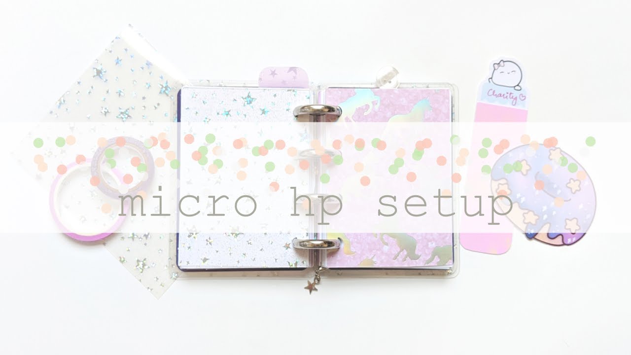 2020 Micro Planner Setup | Micro Happy Planner Flip Through