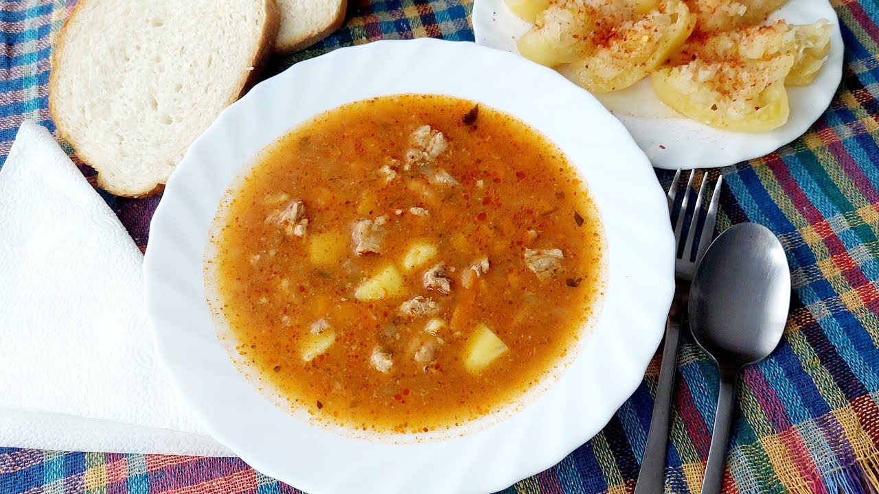 🌺 Zimska čorba sa svinjskim mesom - Stew with pork 🌸