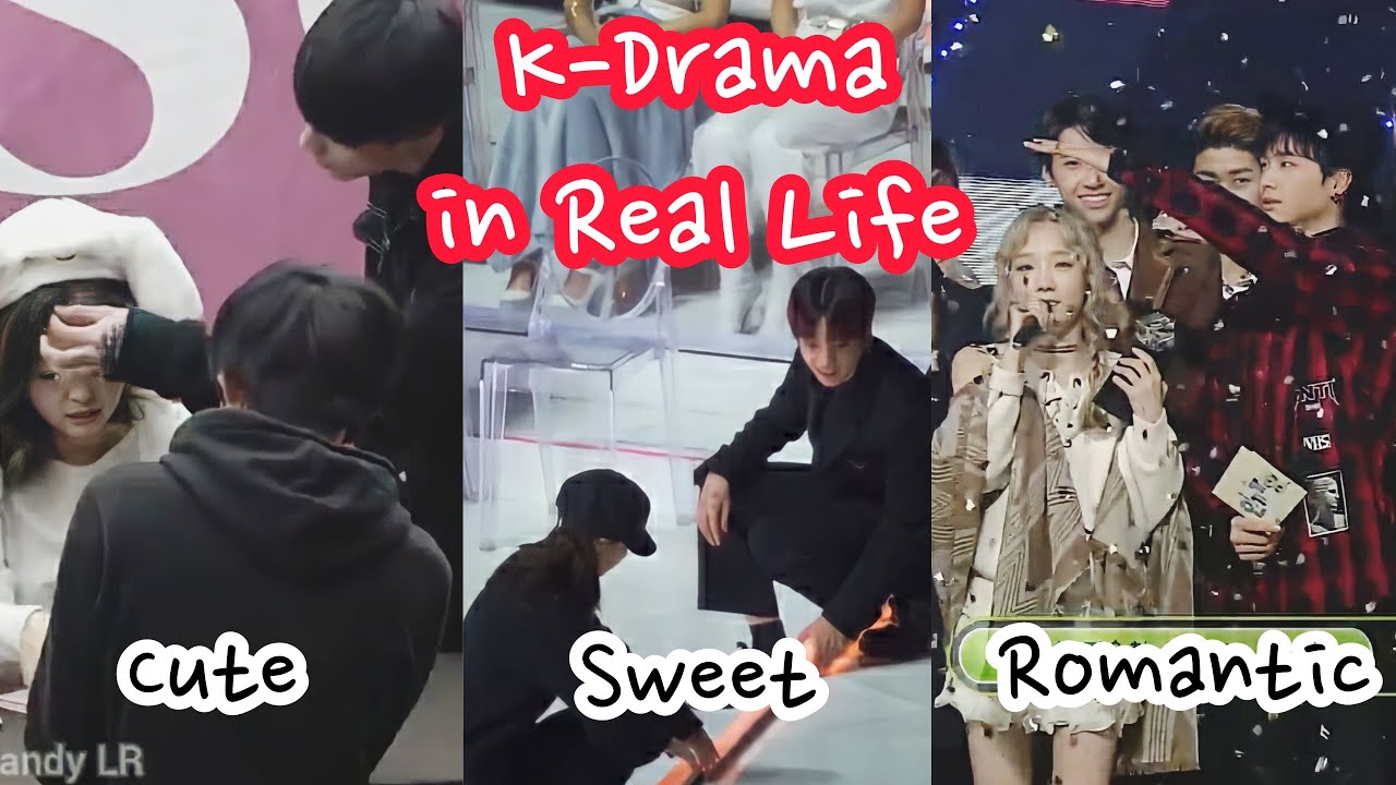 KDrama in Real Life || KPop Idols Version