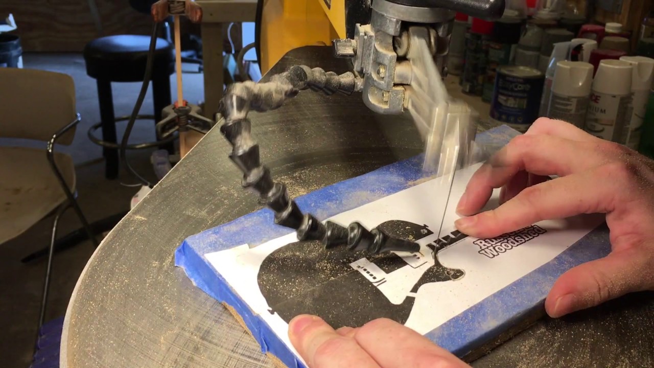 Les Paul guitar scroll saw art made with pallet wood