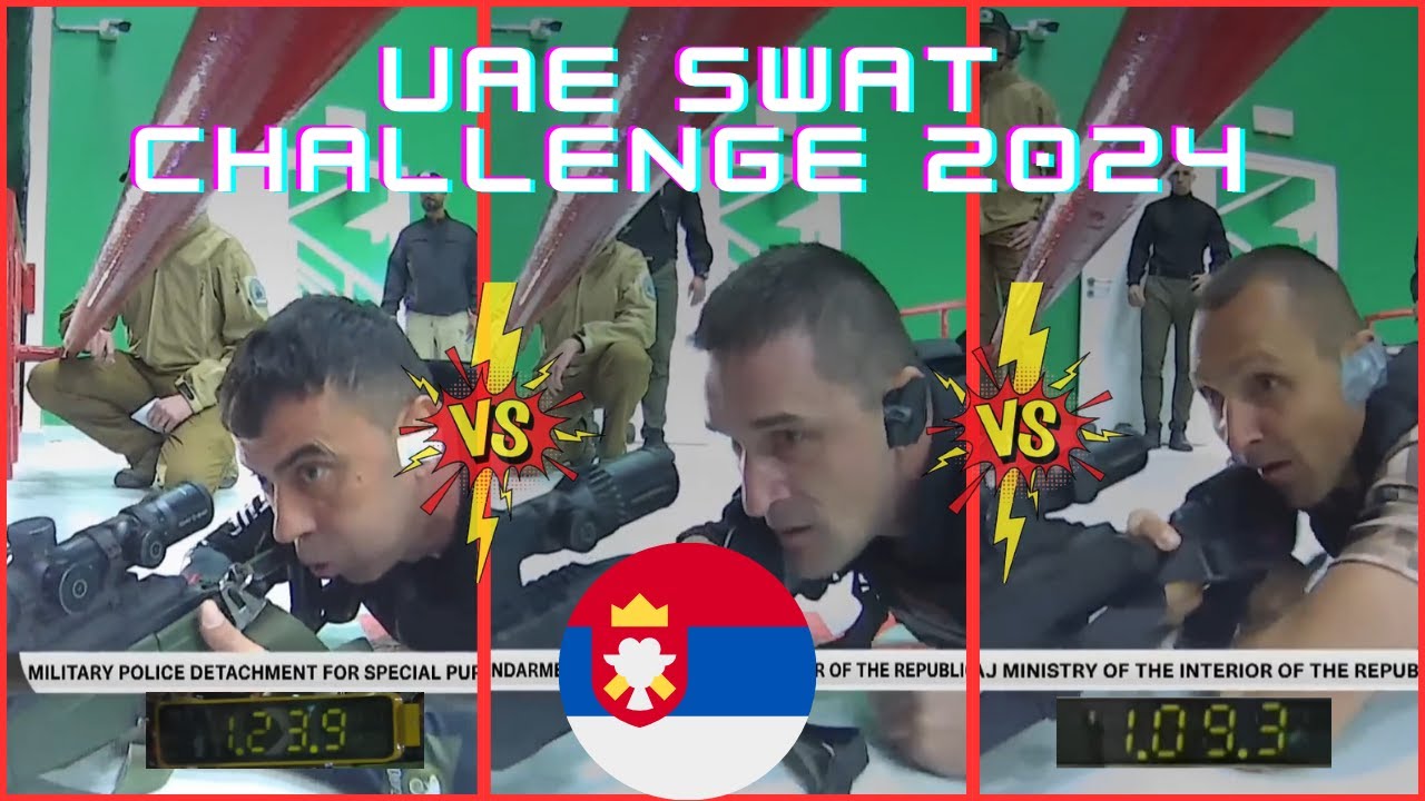 Serbia | Team Internal Competition | Day 1 | UAE SWAT Challenge 2024 | The Parade