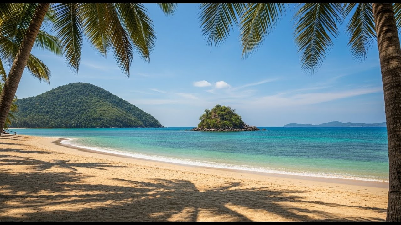 Fresh Relaxing Piano Music 🌴 Calm & Peaceful Instrumental for Stress Relief, Study & Meditation