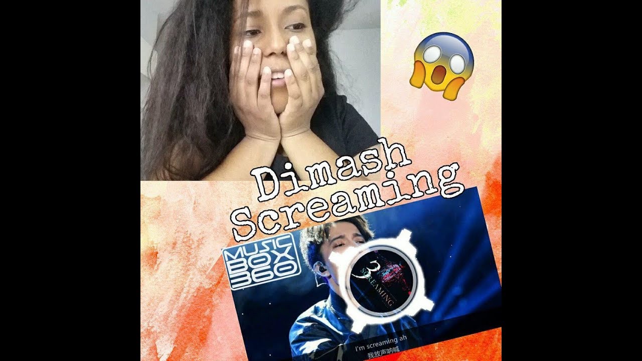 迪玛希Dimash - Screaming 呐喊 | REACTION !!!