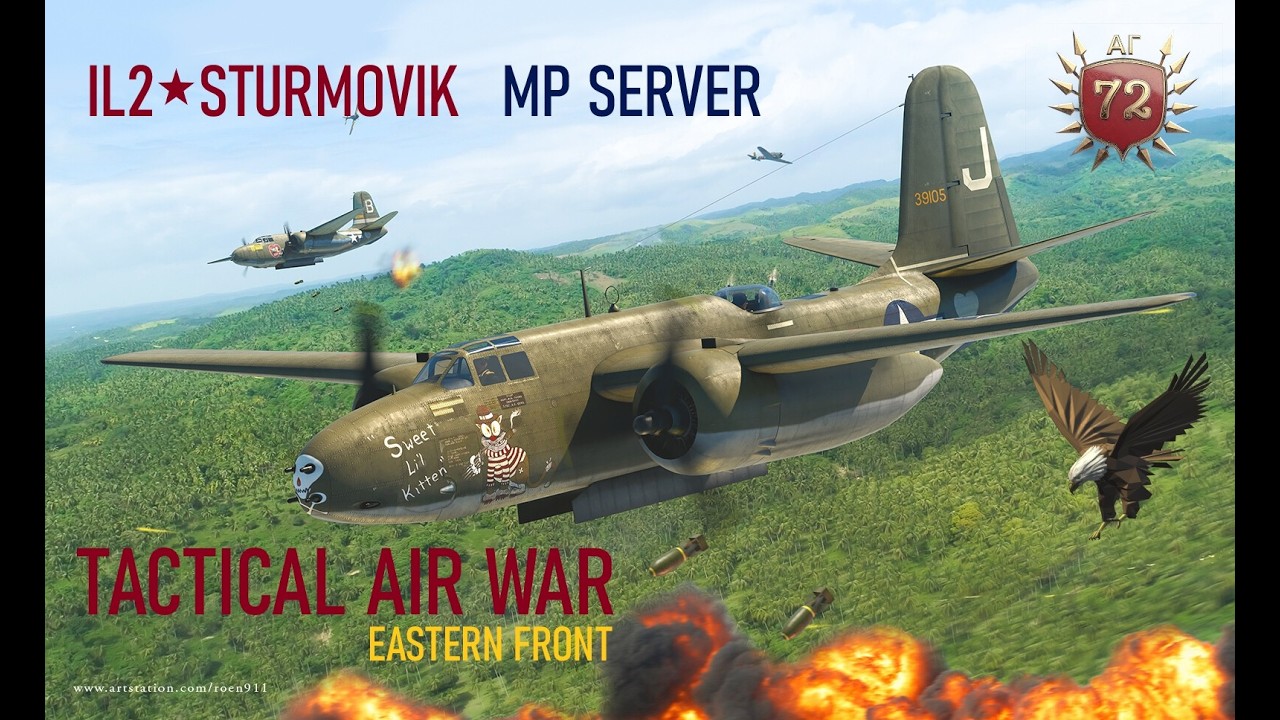 IL2 Sturmovik Great Battles \ TACTICAL AIR WAR\ 72AG # 24