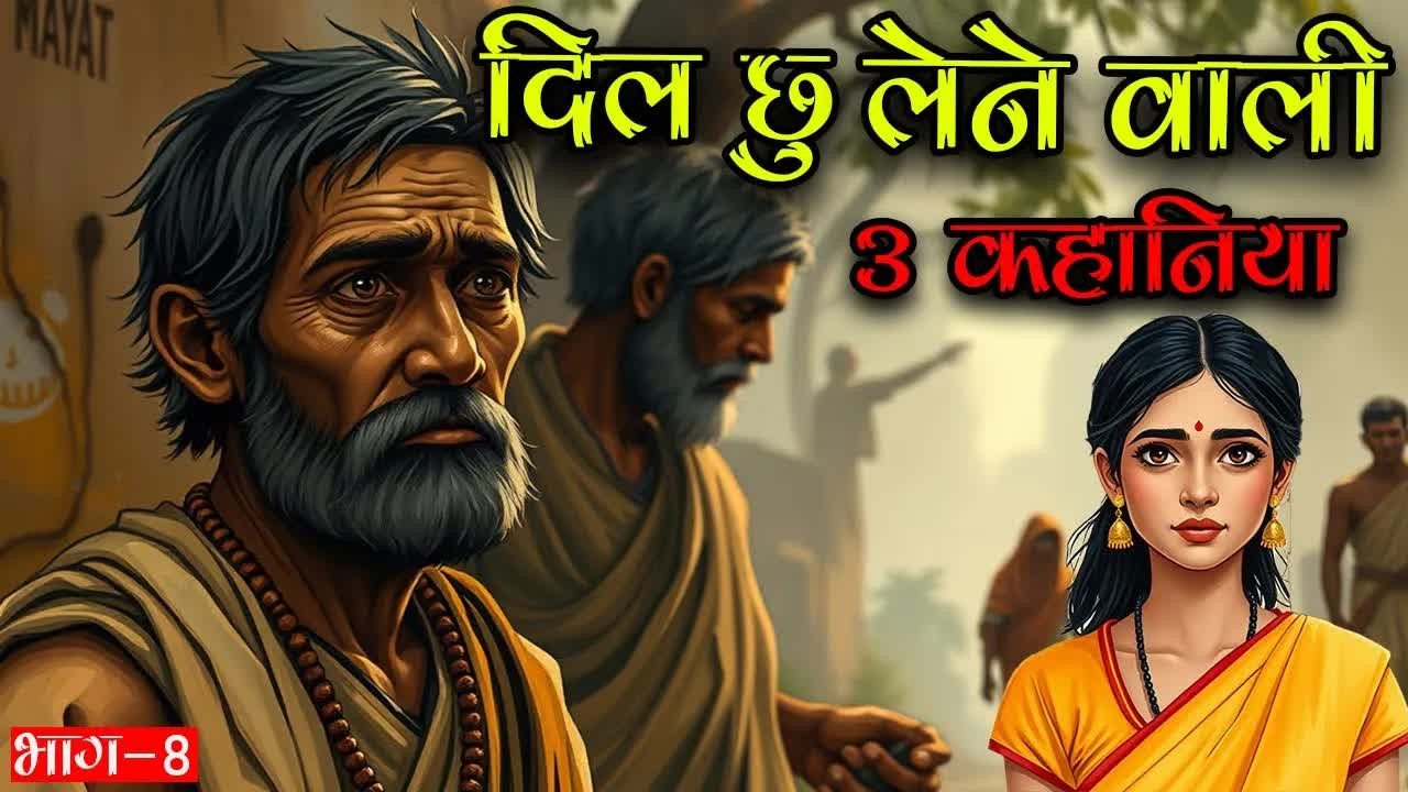 मन को छू लेने वाली 3 कहानियाँ । Hindi kahaniyan  हिन्दी कहानियाँ । Rochak Hindi