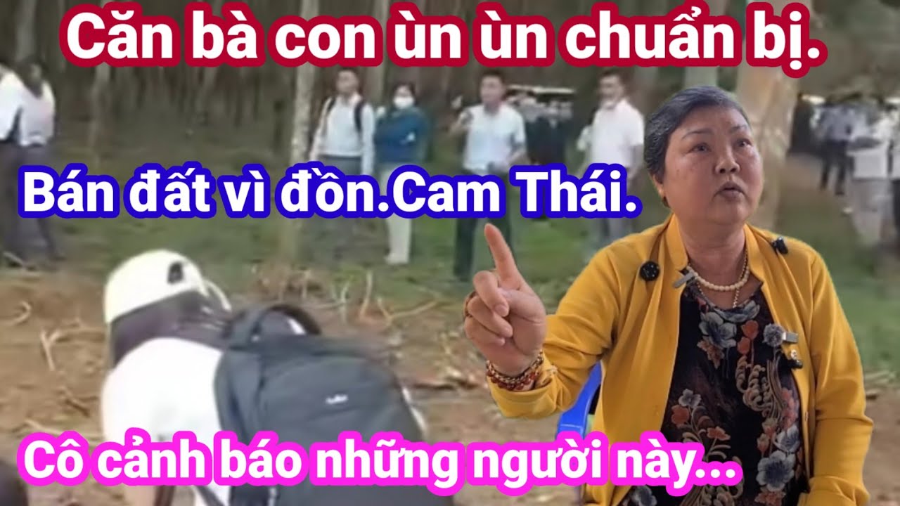 🙏Căn bà con ùn ùn chuẩn bị.bán đất vì Cam Thái. Cô Hai cảnh báo những người này.🙏Cho Đời Vlog. 