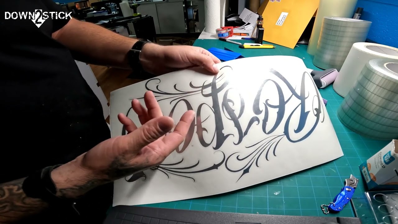 CHROME Vinyl decal installation tips and tricks