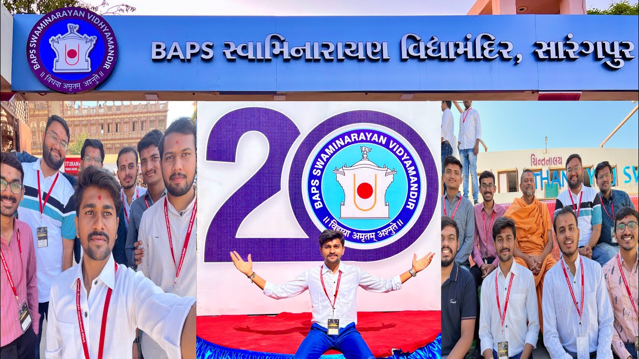 BAPS Swaminarayan Vidhyamandir, Sarangpur || Hostel Life || BAPS || School Life || Hiren Vadher
