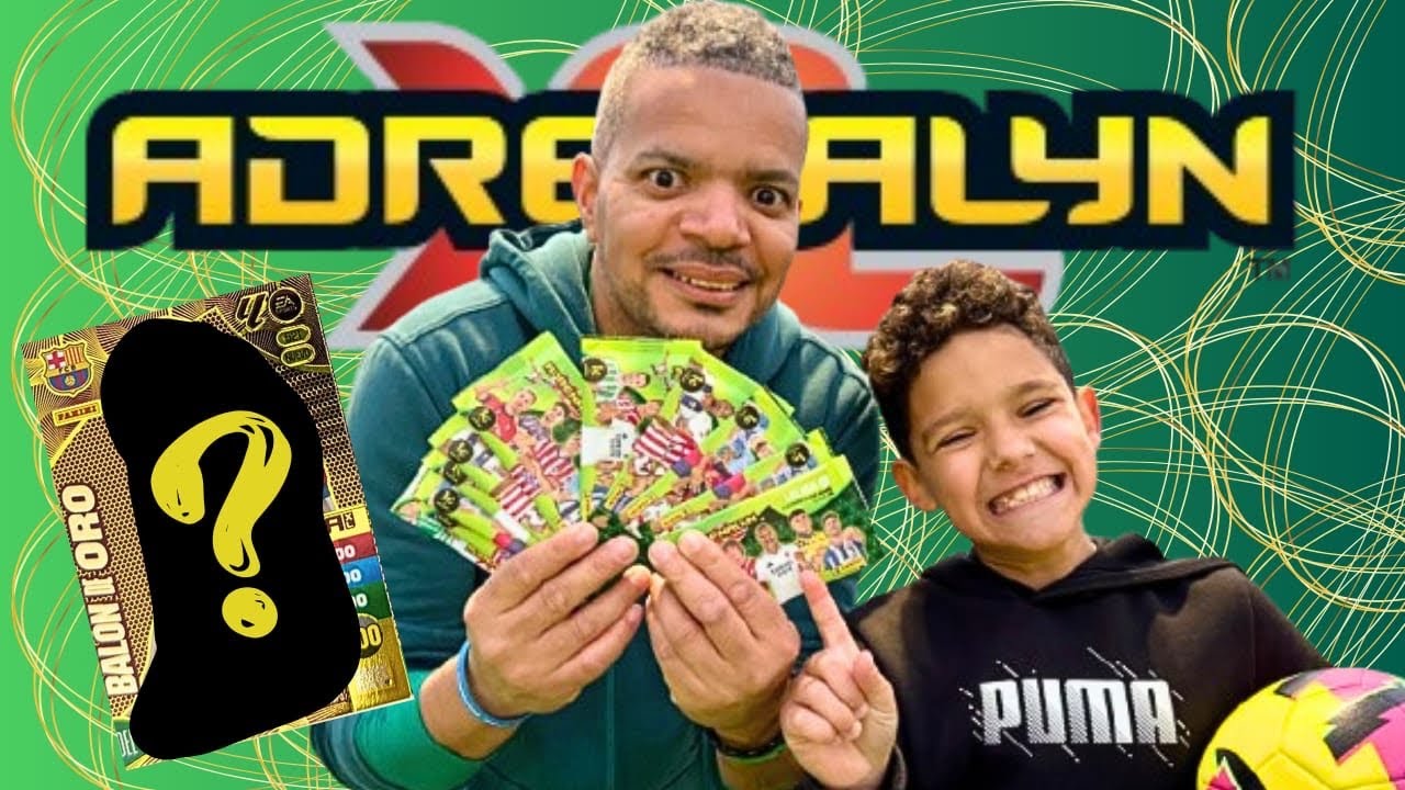 ¡RETO ADRENALYN XL 2024-25 CON 10 SOBRES NOS TOCA BALÓN DE ORO!!