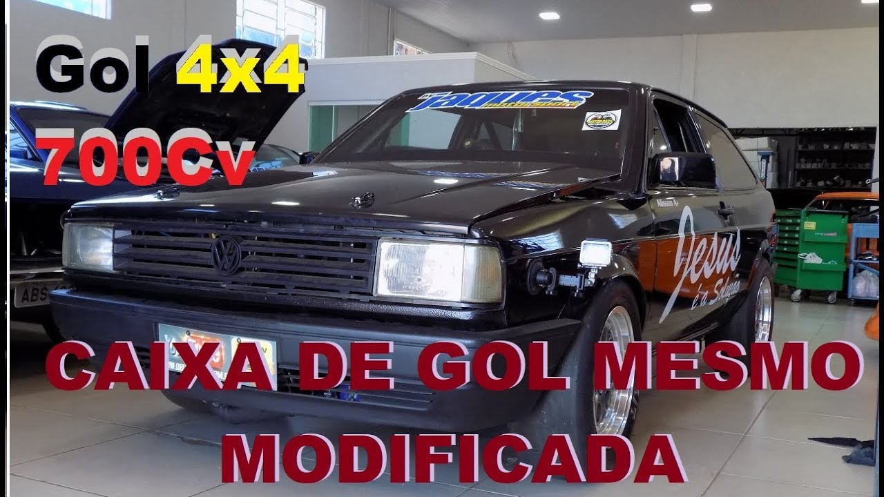 Gol Turbo 4x4 ap 700cv - Tração original de Gol - Diferencial de Polara