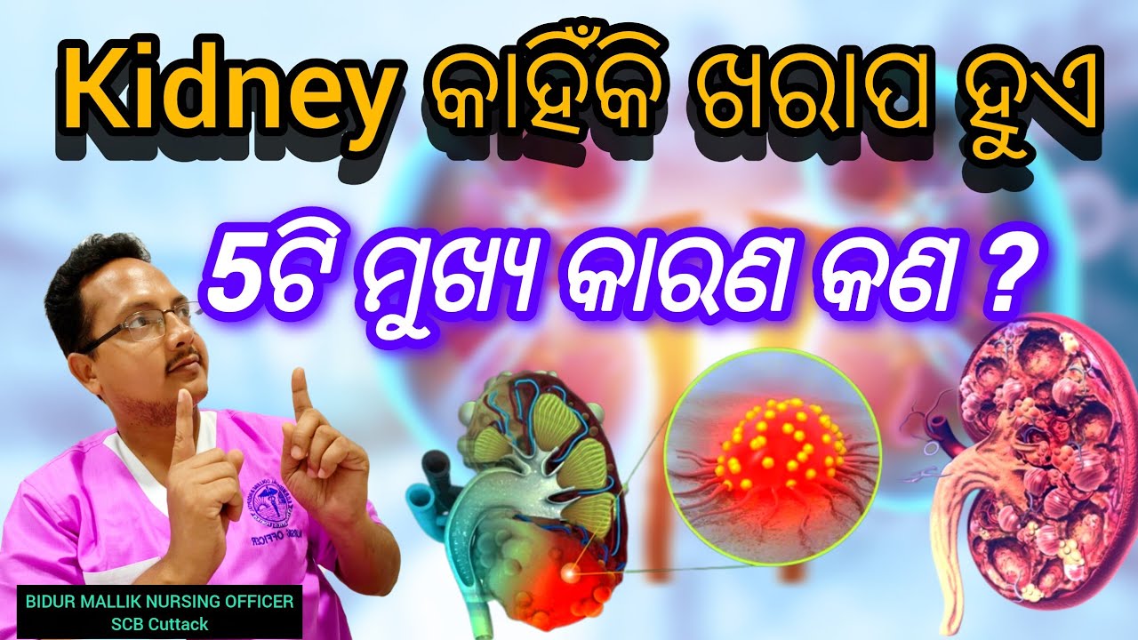 Kidney ରୋଗ କାହିଁକି ହୁଏ ll MAIN CAUSES OF KIDNEY DISEASE IN ODIA ll KIDNEY CARE TIPS#healthtips 
