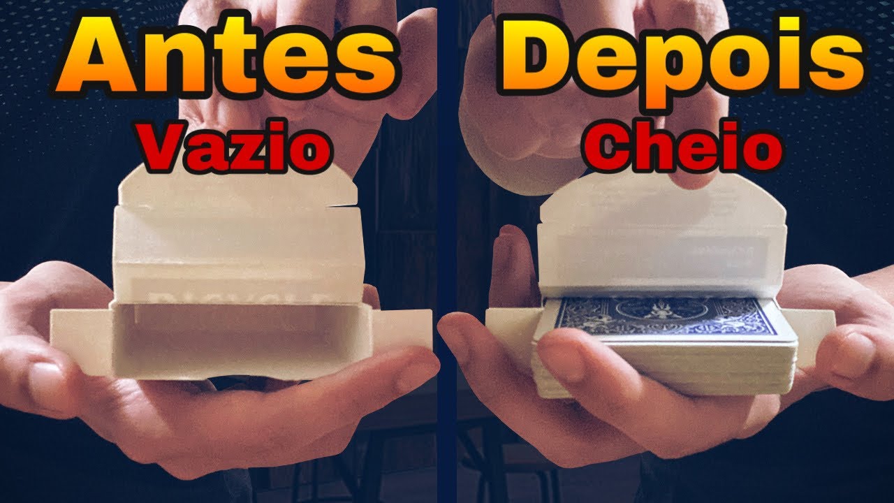 FAÇA um baralho APARECER em uma CAIXINHA VAZIA - MÁGICA TUTORIAL