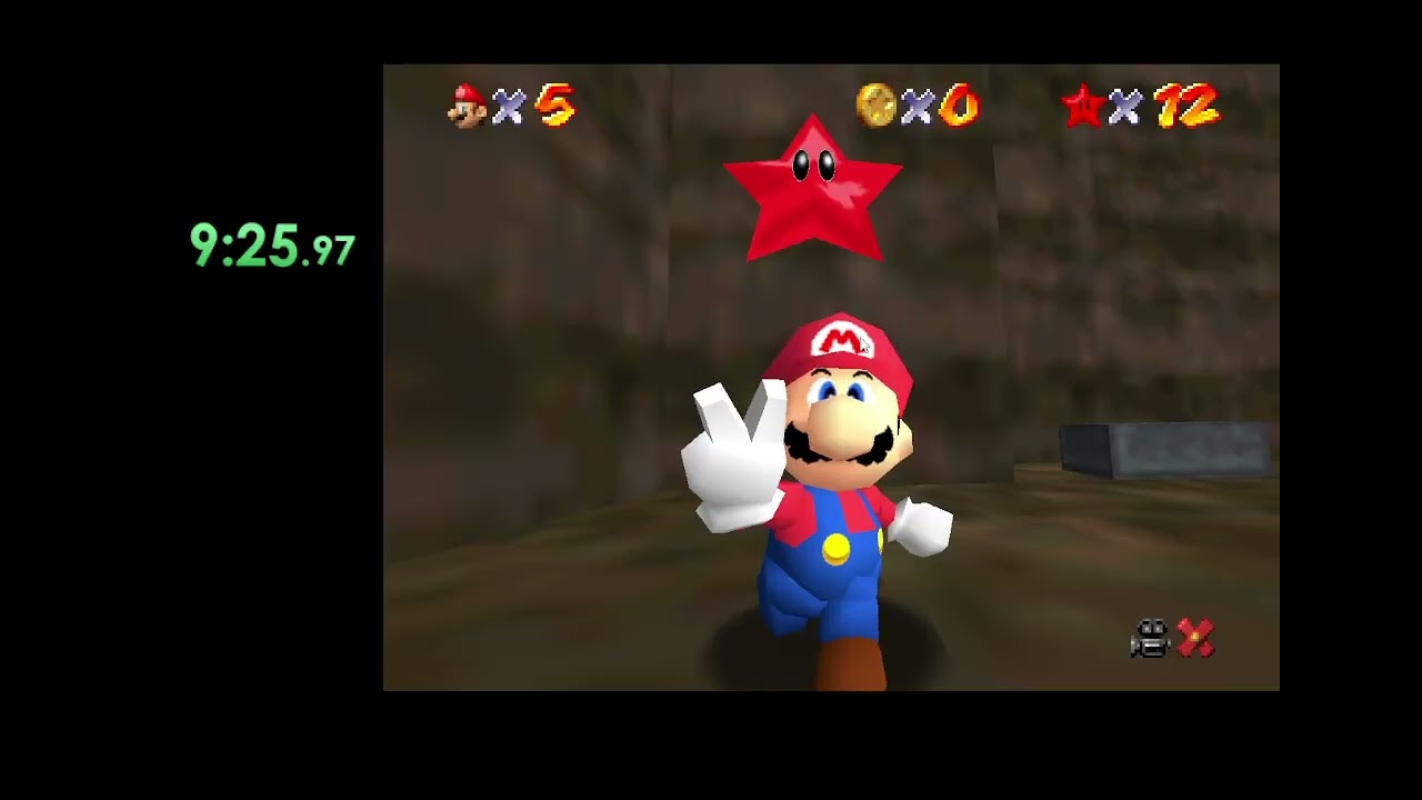 SM64 Peach's Memory | 26 Star in 22:02.89