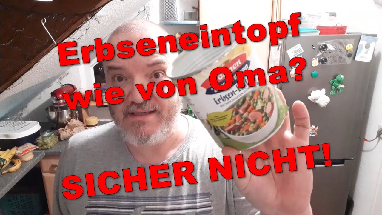 Hadley testet Convenience: Sonnen Bassermann Erbseneintopf | #Aufeating