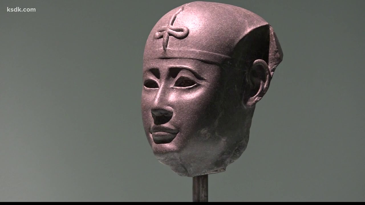 Egyptian artifacts discovered underwater on display at St. Louis Art Museum
