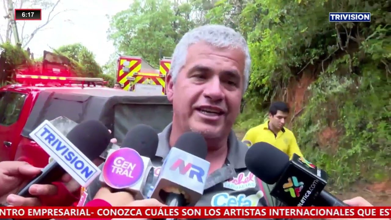 Una avioneta se estrelló en el Cerro Pico Blanco en Escazú con 6 personas a bordo.