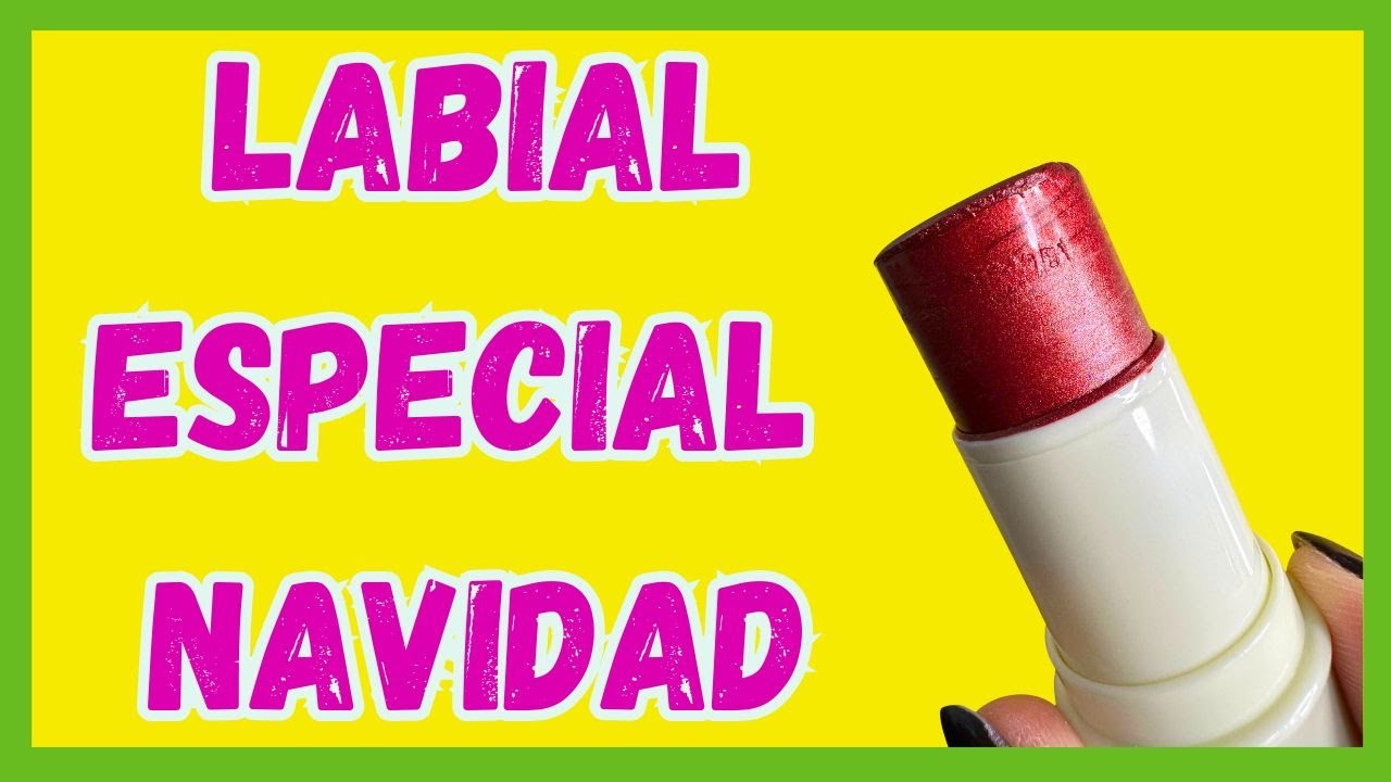 Labial casero especial Navidad 🎄 Fórmula natural paso a paso Cosmética Natural Casera