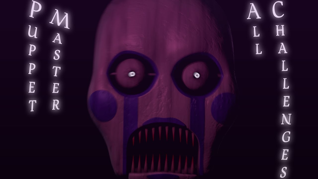 Puppet Master All Challenges - FNaC 3 But Better!