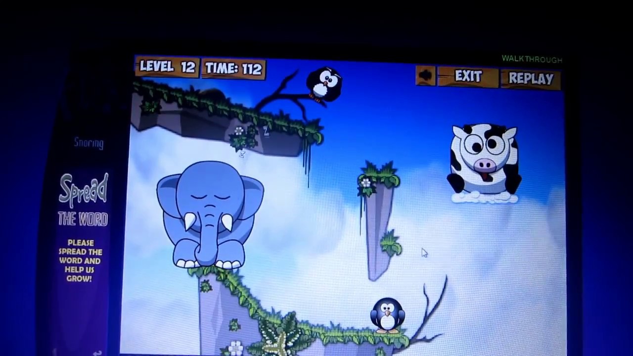 Snoring: LOUD elephant snores!