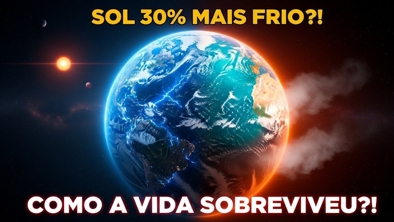 O Sol Era MUITO Mais FRIO... Como a Vida Sobreviveu ao Gelo Eterno? 😱 Paradoxo que Quase Matou Tudo!