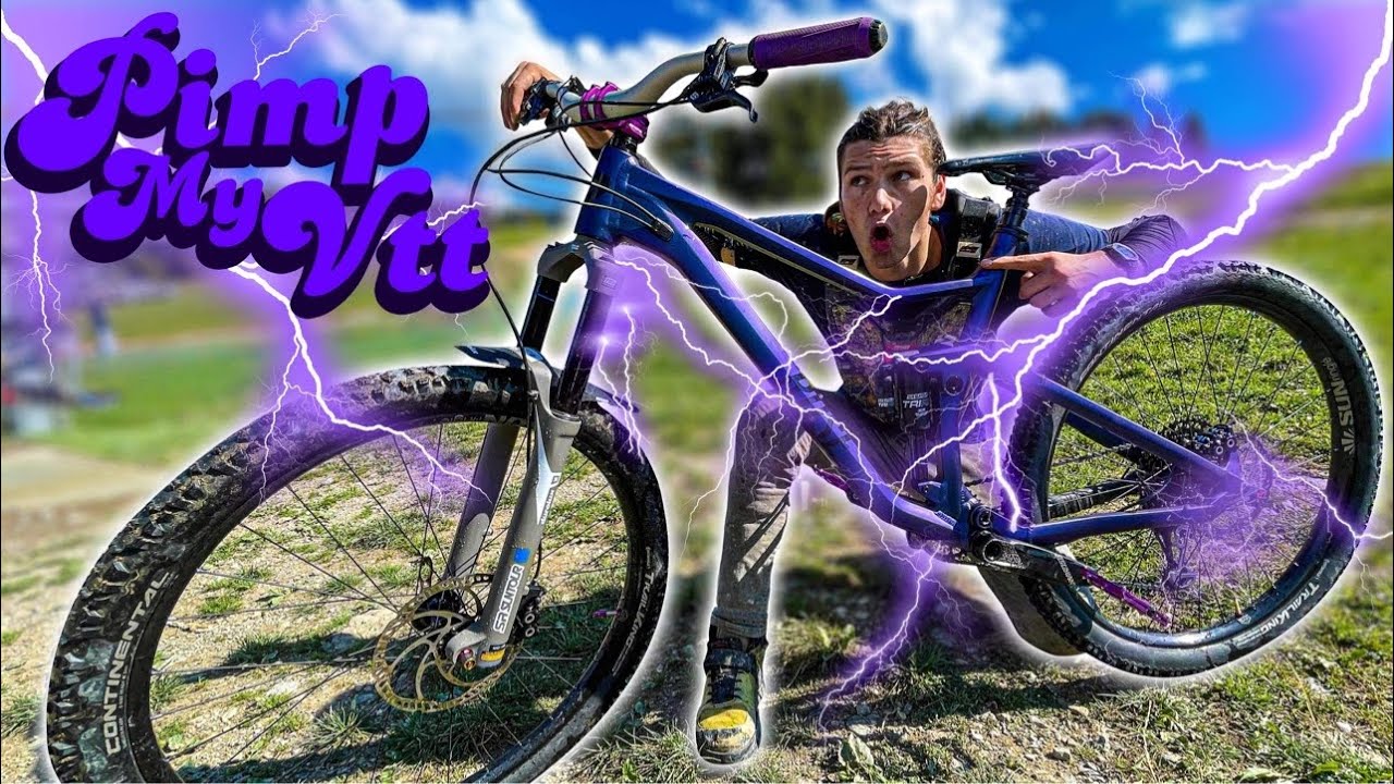 I'm pimping my all-mountain bike! I'm a Jacky...