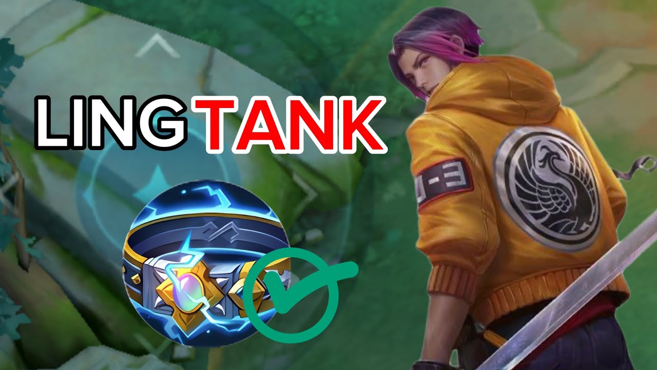TANK LING is DARK SYSTEM ~ Immortal gameplay mlbb