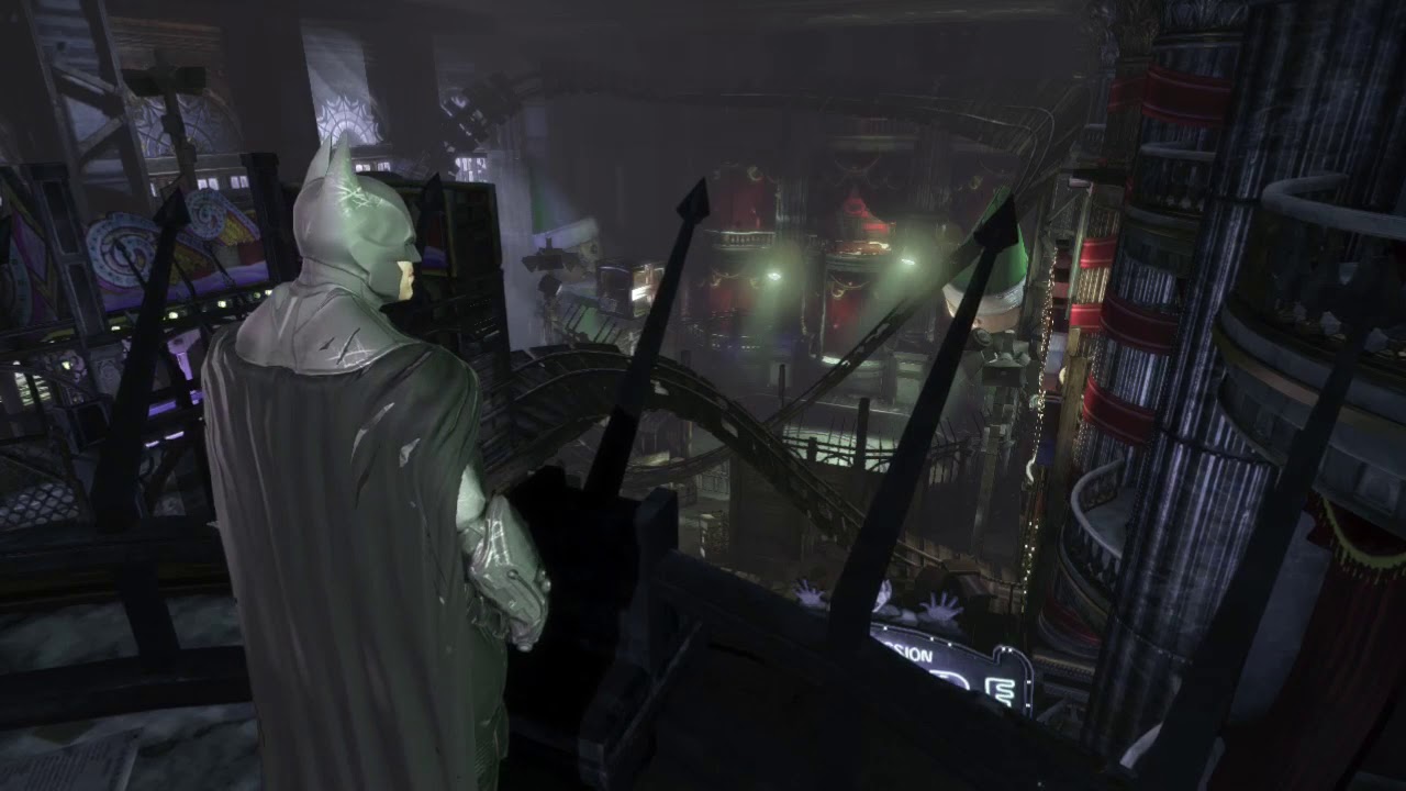 Ambience: Joker’s funhouse Batman Arkham Origins