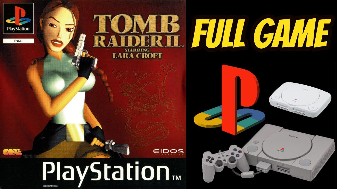 Tomb Raider 2: Starring Lara Croft [PS1] 100% SECRETS Walkthrough Playthrough Longplay Full Game