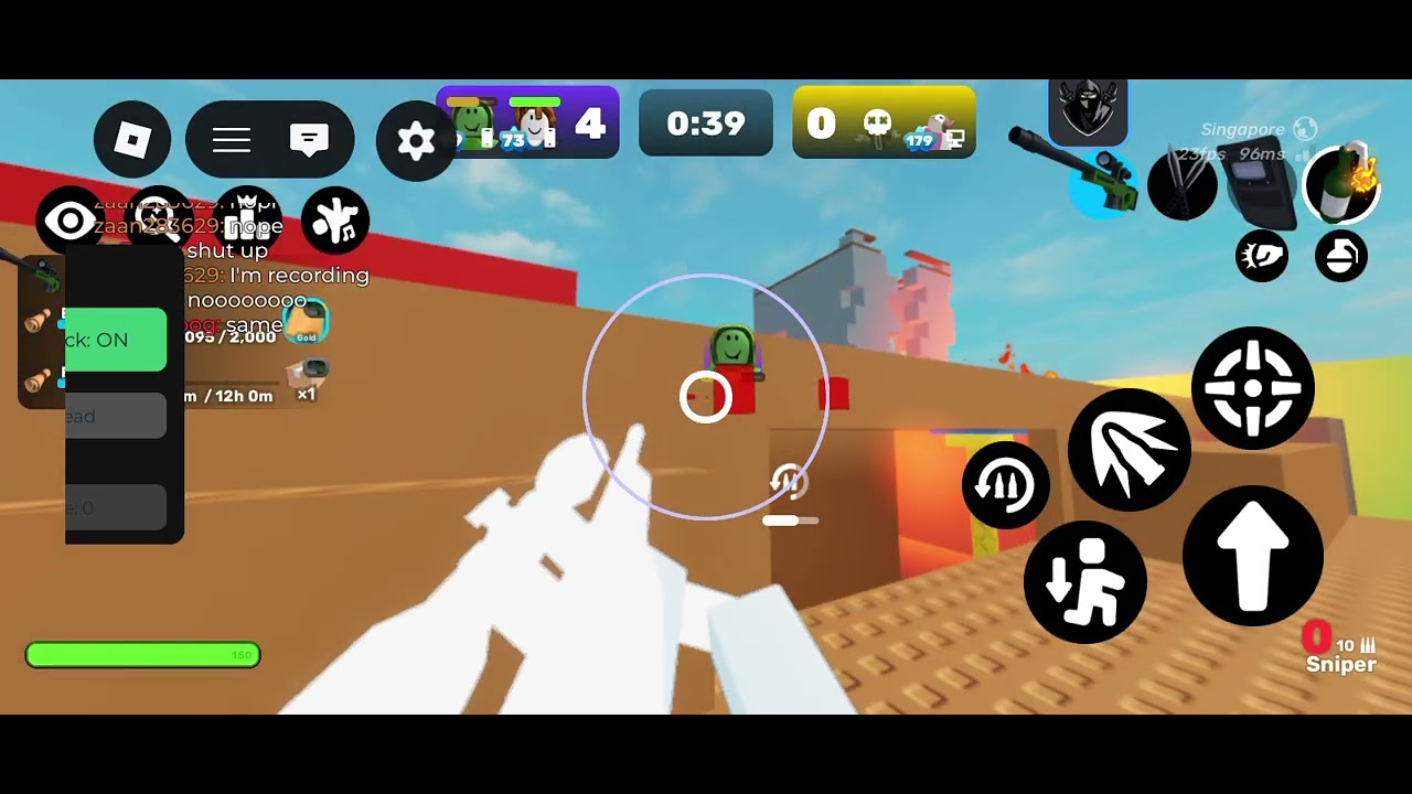 TROLLING PEOPLE With AIMBOT hack IN ROBLOX RIVALS (part 2)