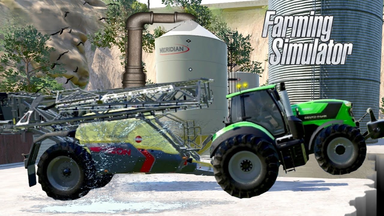 Tractor Sprayer Ka Powerful Mission! 🚜💦 | Farming Simulator #fs23 #fs18 