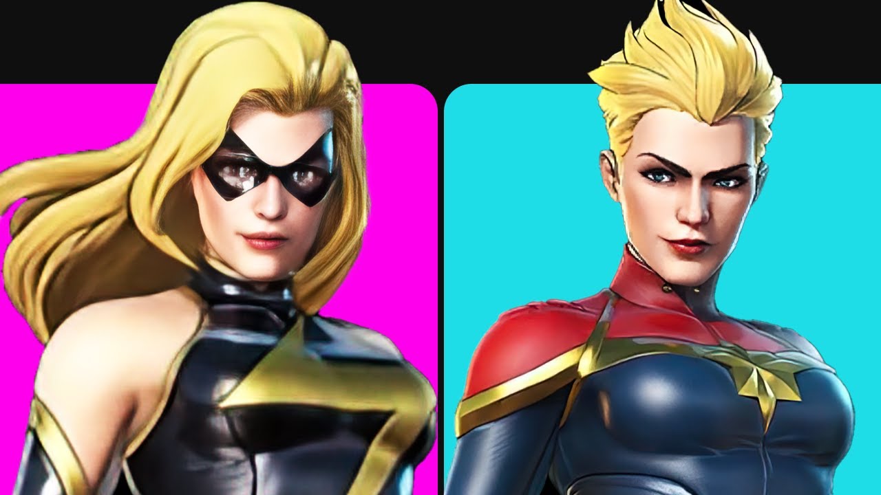 CAPTAIN MARVEL Evolution