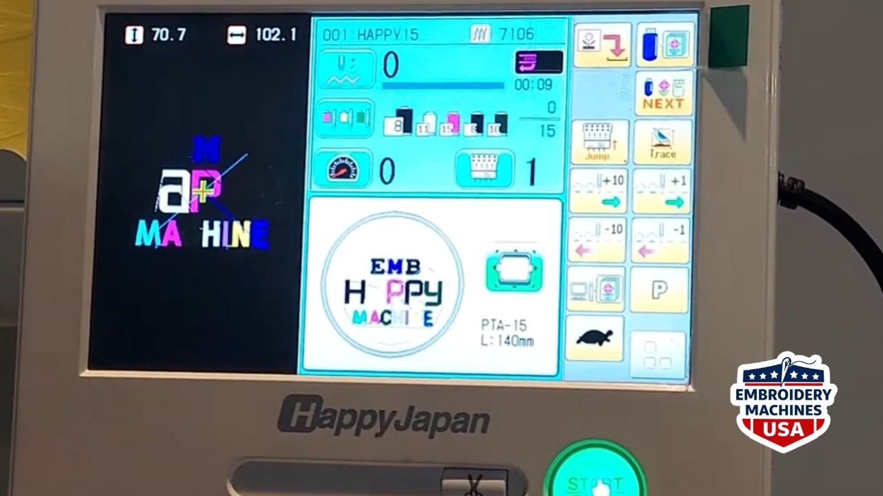 HappyJapan USA | Tribute Logo using On-Board lettering | Editing and Customization options
