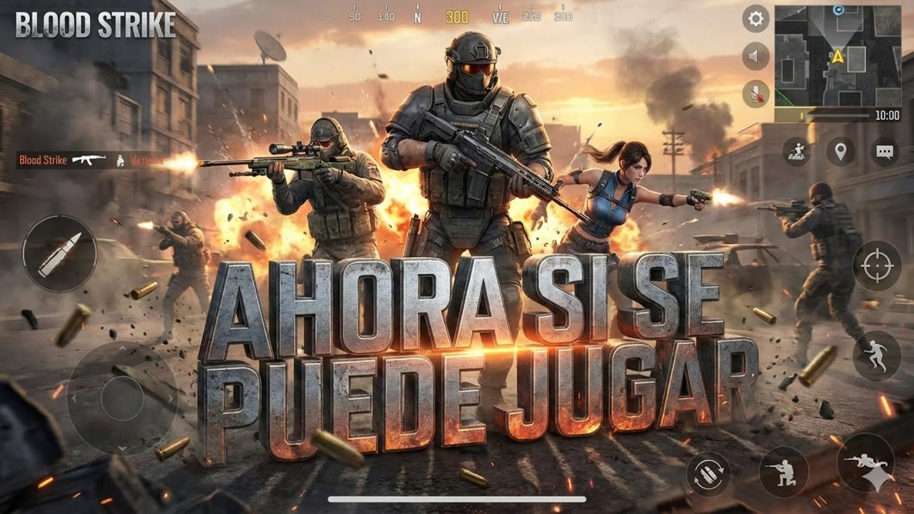 💥BLOOD STRIKE AHORA SI SE PUEDE JUGAR💥 #bloodstrike #bloodstrikemobile #gaming
